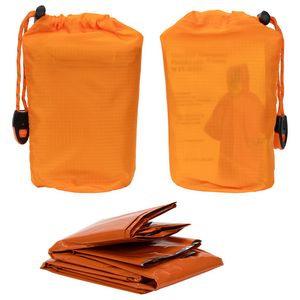 Easy-Pak Emergency Poncho with Whistle