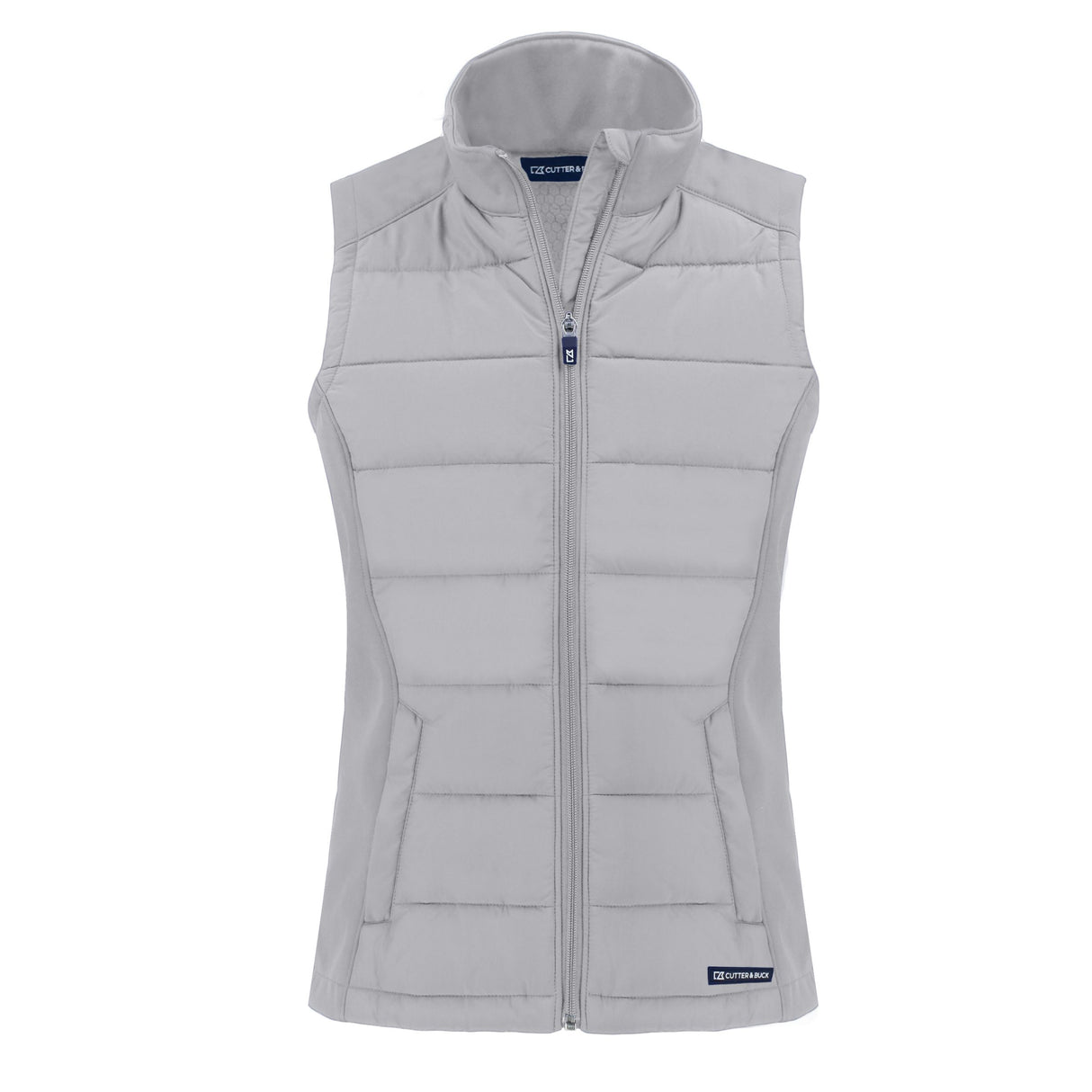 Cutter & Buck Evoke Hybrid Eco Softshell Recycled Womens Full Zip Vest
