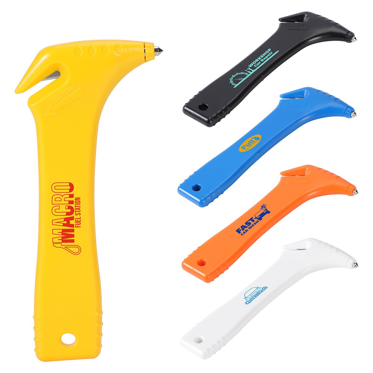 Car Escape Tool with Cutter