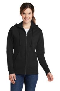 Port & Company® Ladies' Core Fleece Full-Zip Hooded Sweatshirt