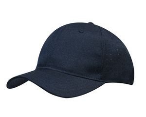Breathable Poly Twill Cap w/Circle Perforations