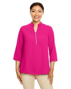 Devon and Jones Ladies' Perfect Fit™ Three-Quarter Sleeve Crepe Tunic