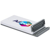 White/Gray Logo Angled Side View