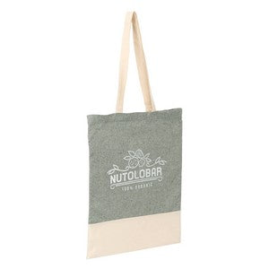 Split Recycled 5oz Cotton Twill Convention Tote