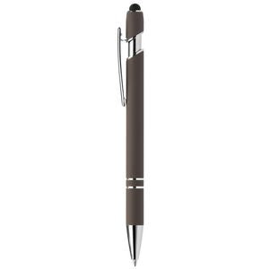 000759 Ellipse Softy Recycled Aluminum Pen w/ Stylus + Anti-Fraud Ink - ColorJet