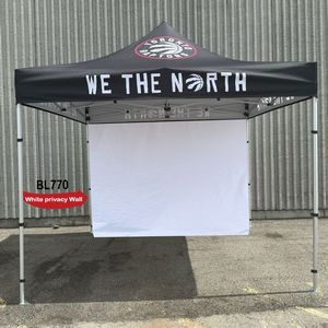 Privacy Wall for 10x10 Tent, White, Blank