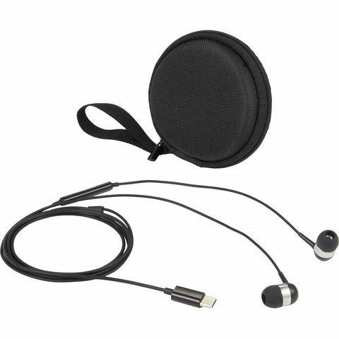 ZipSound USB-C Wired Earbuds with Microphone