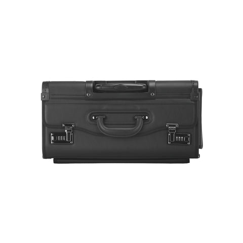 Bugatti Warren Business Case on Wheels w/Textured Vegan Leather
