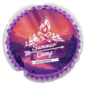Full-Color Round Aqua Pearls™ Hot/Cold Pack