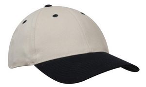 000953 Brushed Heavy Cotton 6 Panel Cap