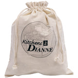 5.5 oz Cotton Shoe Bag Natural