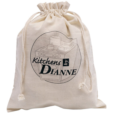 5.5 oz Cotton Shoe Bag Natural