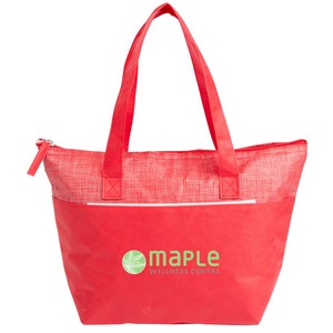 Mist Recycled 9-Can Non-Woven Tote Cooler
