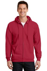 Port & Company® Men's Essential Fleece Full-Zip Hooded Sweatshirt