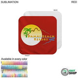 72 Hr Fast Ship - Plush and Soft Velour Terry Cotton Blend Face Cloth, 12x12, Sublimated