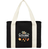 Black Cotton Tote w/ Cotton Handles