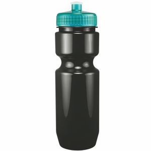 22 Oz. Bike Bottle w/ Push Pull Lid - Solid Colors