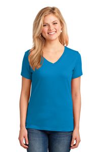 Port & Company® Ladies' Core Cotton V-Neck T-Shirt