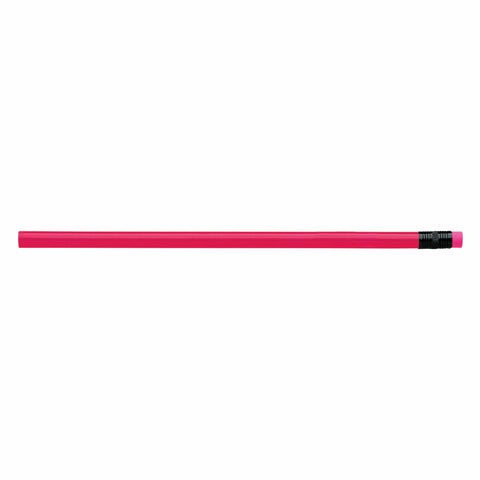 Neon Wood Pencil w/ Matching Eraser (3-5 Days)
