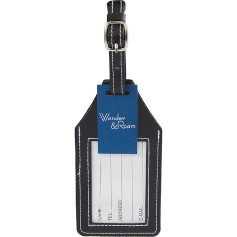 Wander & Roam Luggage Tag w/ Air Tag Holder