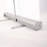 Sublimated Heavy Fabric Premium Retractable Pull Up Banner, Stand and Bag, Standard base (33.5"x79")