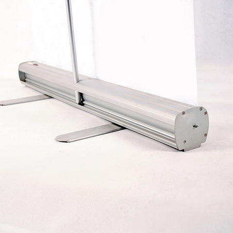 Sublimated Heavy Fabric Premium Retractable Pull Up Banner, Stand and Bag, Standard base (33.5