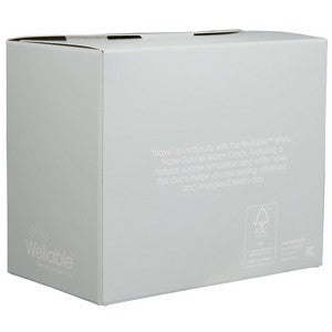 WellableT White Noise Sunrise Alarm Clock