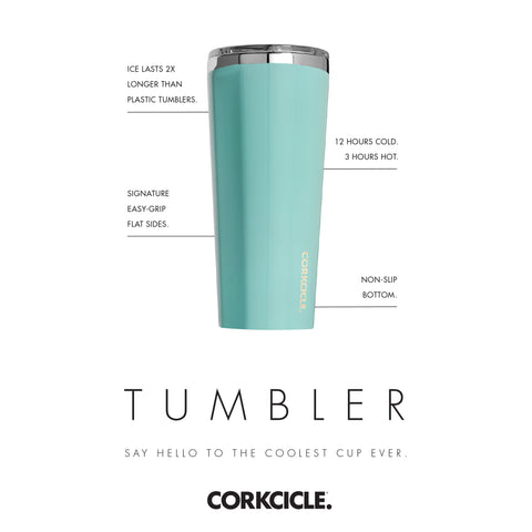 CORKCICLE Tumbler 24 Oz. - Gloss White
