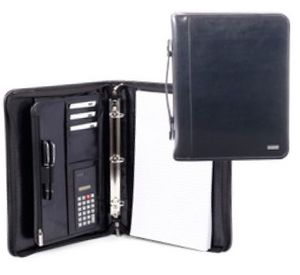 Bugatti-Ring Binder 2 inches (legal size) - Leather