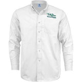 Embroidered Mens Long Sleeve Oxford Shirt