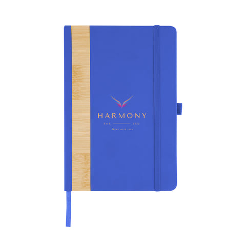 Recycled Pu And Bamboo Accent Journal