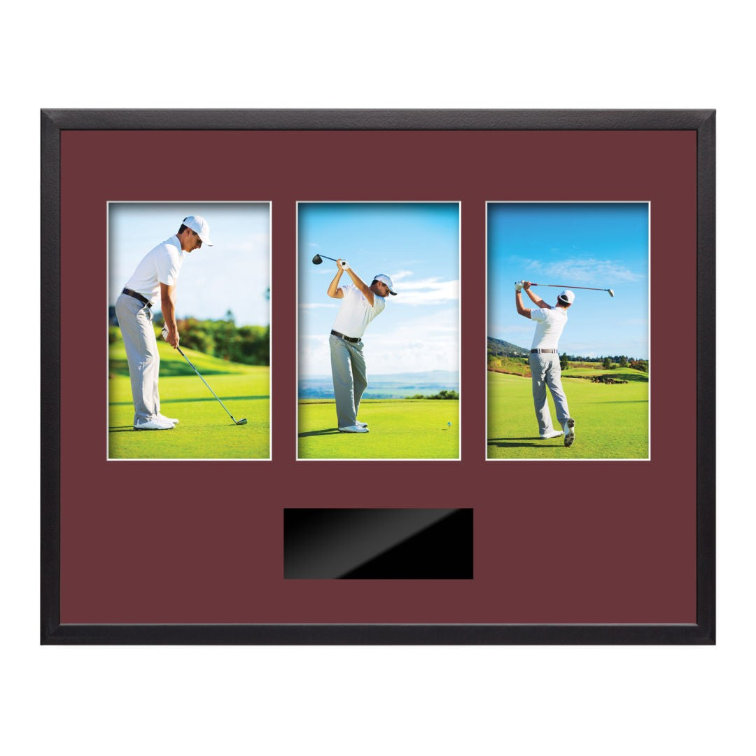 Crimson / 4" x 6" (3) / 14.375 x 11.75 (Blank)
