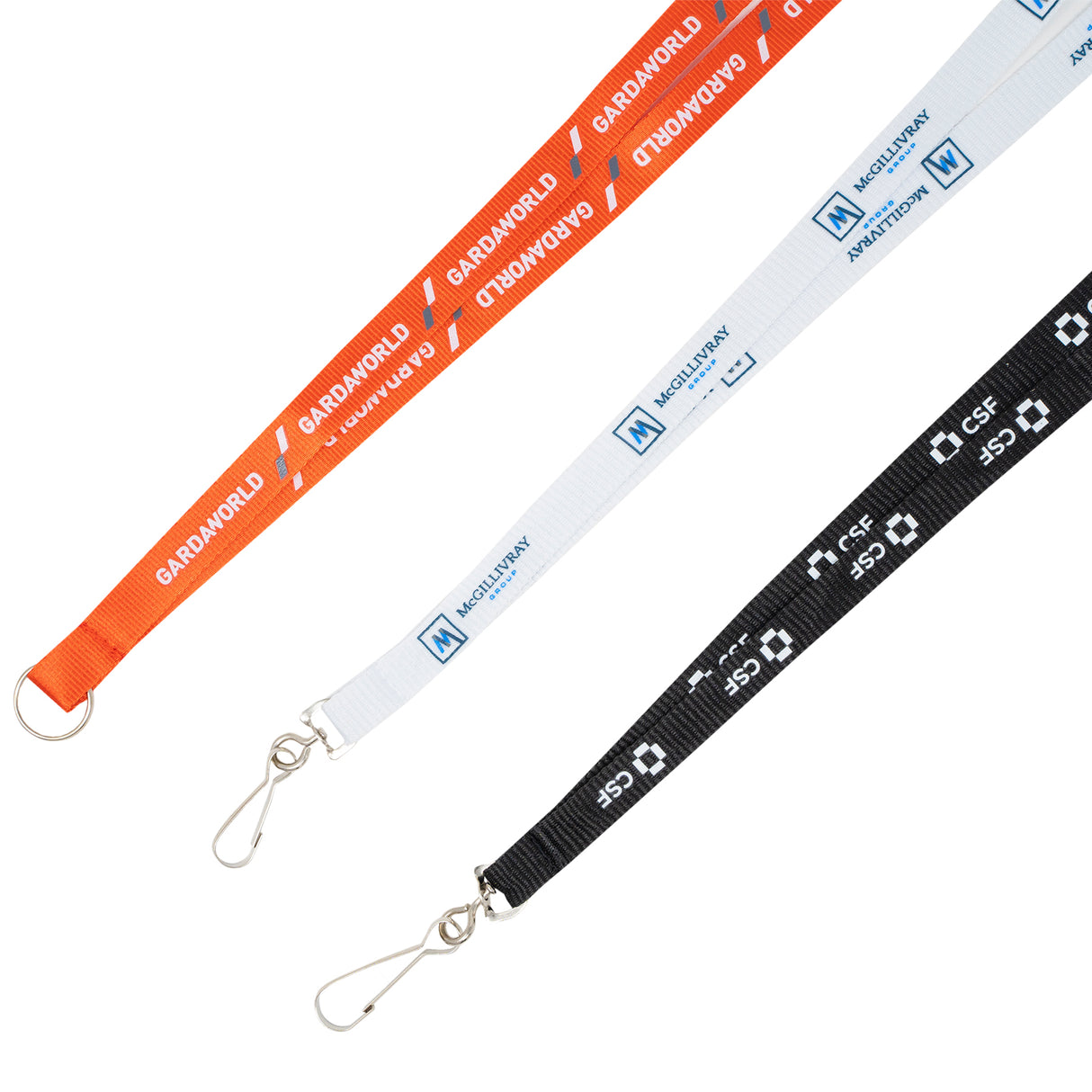 Silkscreened Flat Polyester Lanyard - 1/2" W x 36" L