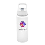 White/Silver Logo Front View