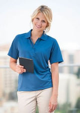 Zorrel® Ladies' Palmetto Syntrel™ Saddle Shoulder Pique Polo Shirt