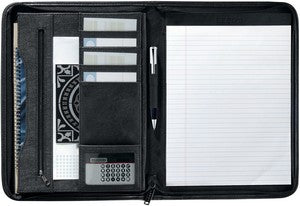 Executive DuraHyde Zippered Padfolio with FSC® Mix Paper