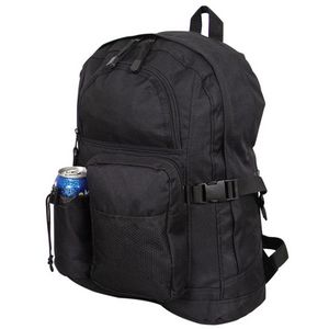 Backpack with 3 Zippered Compartments