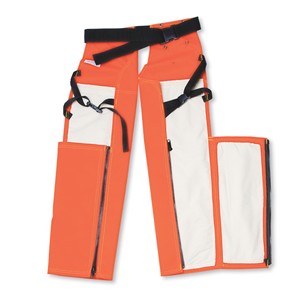 Indura Ultrasoft FR Apron Style 4100 Chaps w/Back Pads