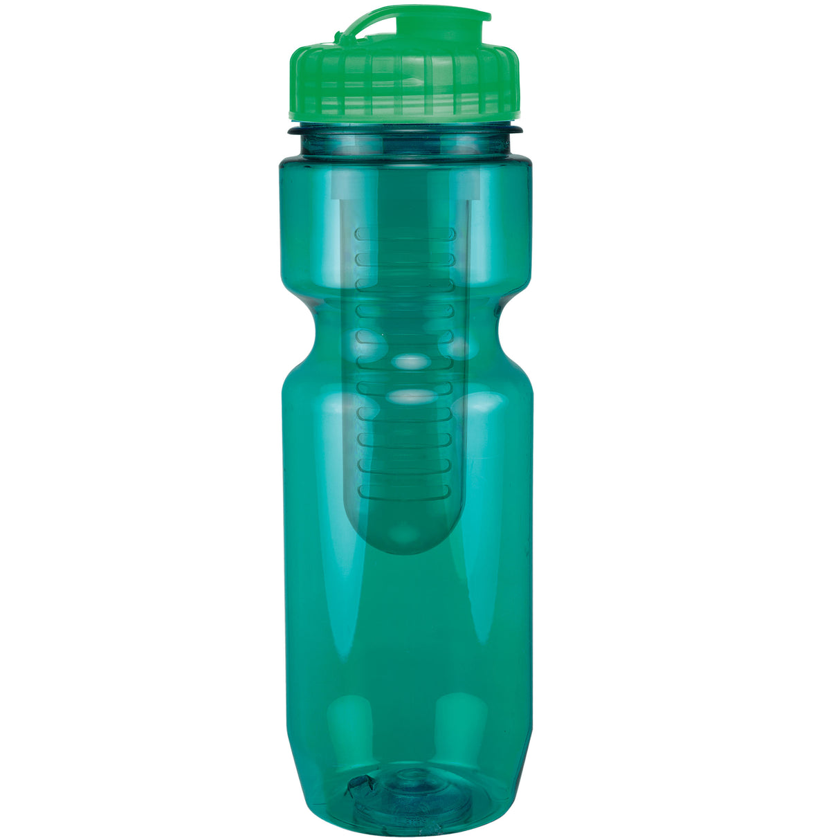 Aqua Blue/Translucent Green Lid