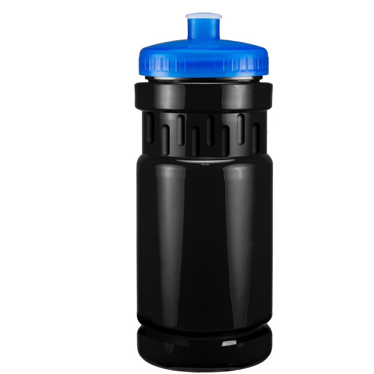 Black/Translucent Blue Lid