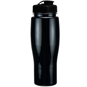 24 Oz. Contour Bottle w/ Flip Top Lid - Solid Colors