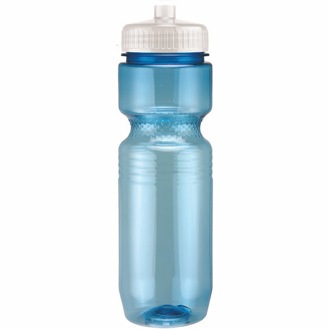 26 Oz. Translucent Jogger Bottle w/ Push Pull Lid