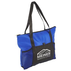 Feather Flight Non-Woven Zipper Tote Bag
