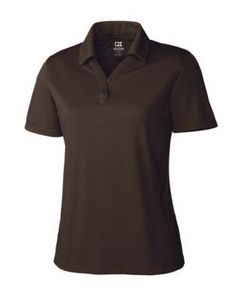 Cutter & Buck CB Drytec Genre Textured Solid Womens Polo