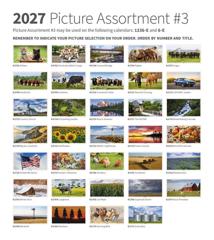 Skinner & Kennedy® Farm Calendar