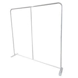 School University 8'W x 8'H EuroFit Straight Wall Display Kit, with Full Color Graphic Double Sided