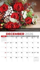 Galleria Wall Calendar 2026 Flowers & Gardens