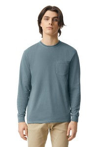 Comfort Colors® Men's Heavyweight Ring Spun Long Sleeve Pocket Tee