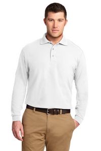 Port Authority® Silk Touch™ Long Sleeve Polo Shirt