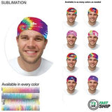 72 Hr Fast Ship - Team Building Sublimated BEST VALUE Lightweight Seamless Neck Gaiter